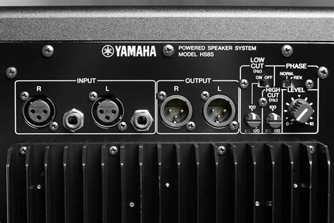 yamaha subwoofer settings